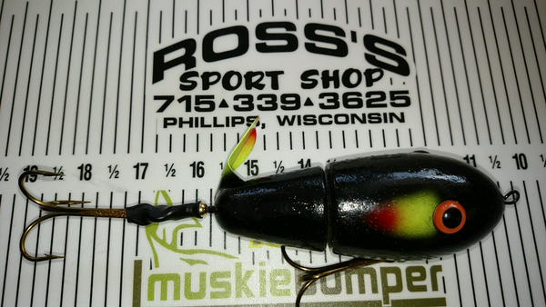 Rollie & Helen's Musky Shop - If you are looking for awesome topwater baits  for big muskies, look no further than the Lake X lineup. The cannonball jr,  fat bastard, dr. evil