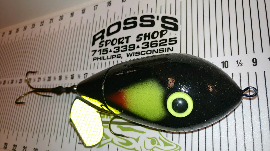 black light lure fishing Lake X Lures Northern Lights Series Cannonball – Ross's Sport Shop & Guide Service